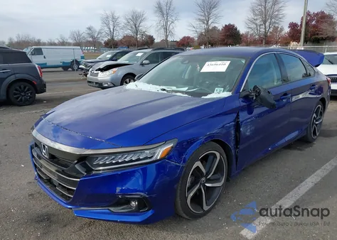2022 Honda Accord Sport Se z USA, uszkodzony, nr VIN 1HGCV1F49NA046217